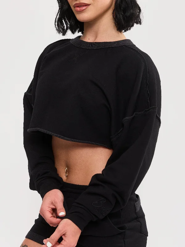 Wildest Dreams Crop - Black