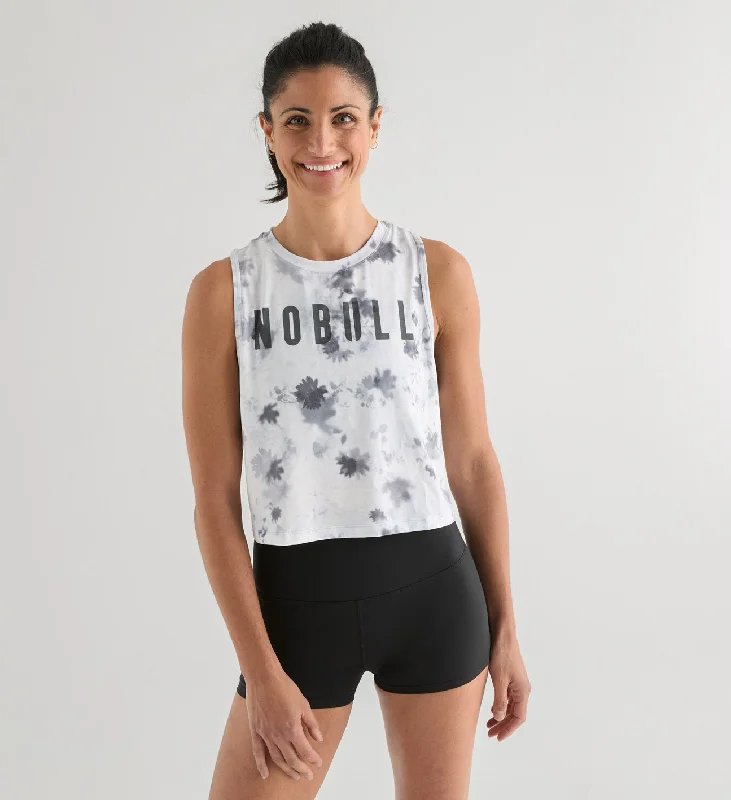 Women's Floral NOBULL Muscle Tank