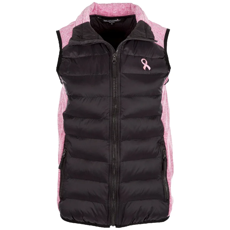 Pink Ribbon Women's Quilted Vest