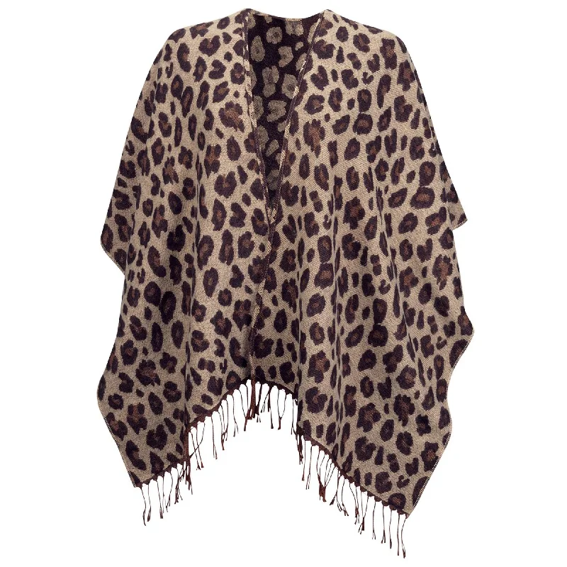 Leopard Kennedy Shawl