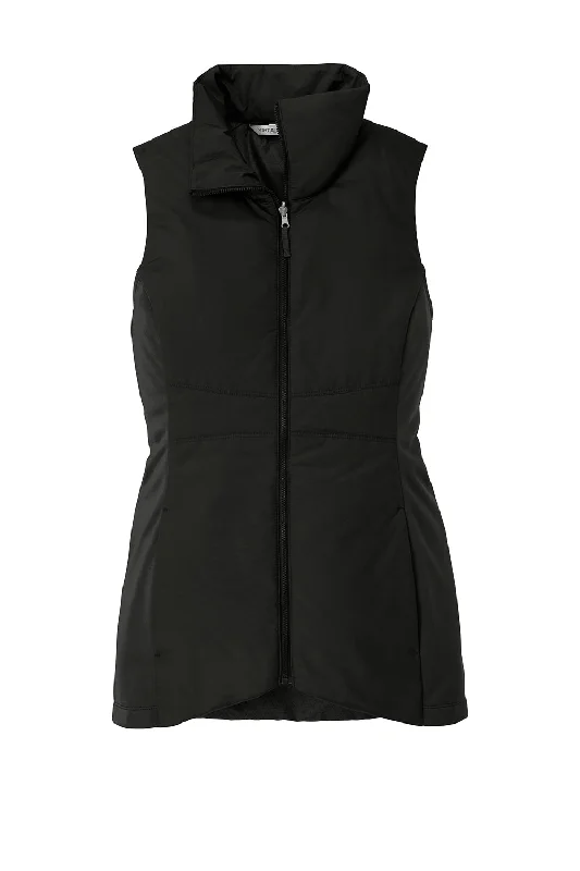 Port Authority Womens Collective Wind & Water Resistant Full Zip Vest - Deep Black