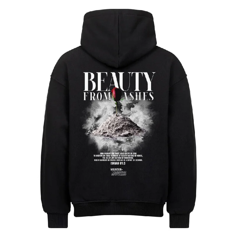 Beauty from Ashes Oversized Hoodie BackPrint