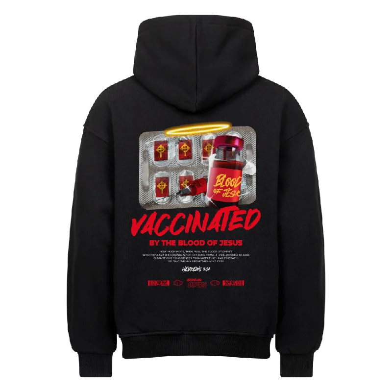 Blood of Jesus BackPrint Oversized Hoodie