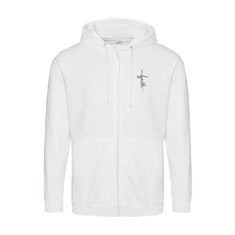 Faith Cross Zipper Hoodie Summer SALE