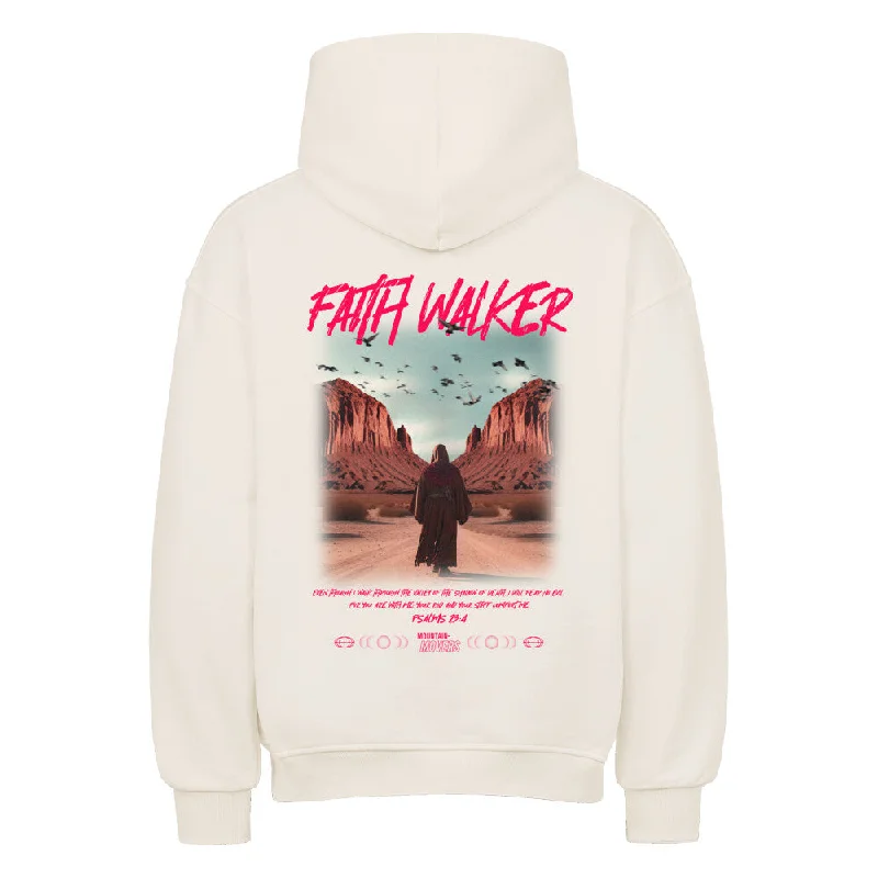 Faith Walker Oversized Hoodie BackPrint