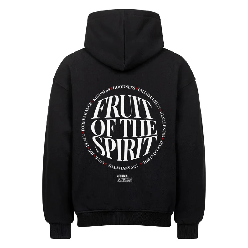 Fruit of the Spirit Circle Oversized Hoodie BackPrint