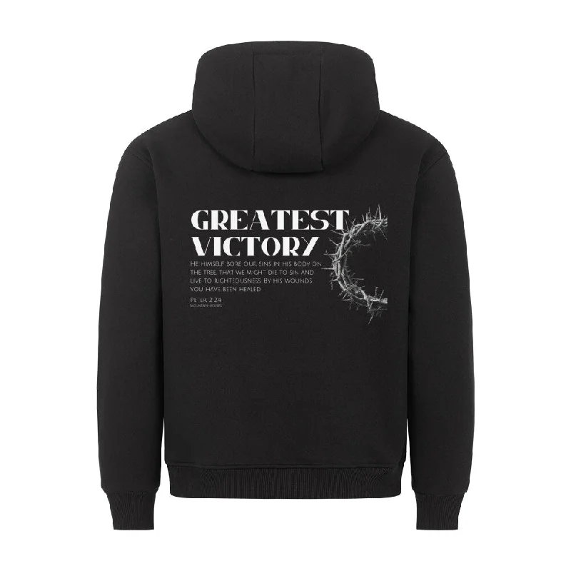 Greatest Victory Hoodie BackPrint