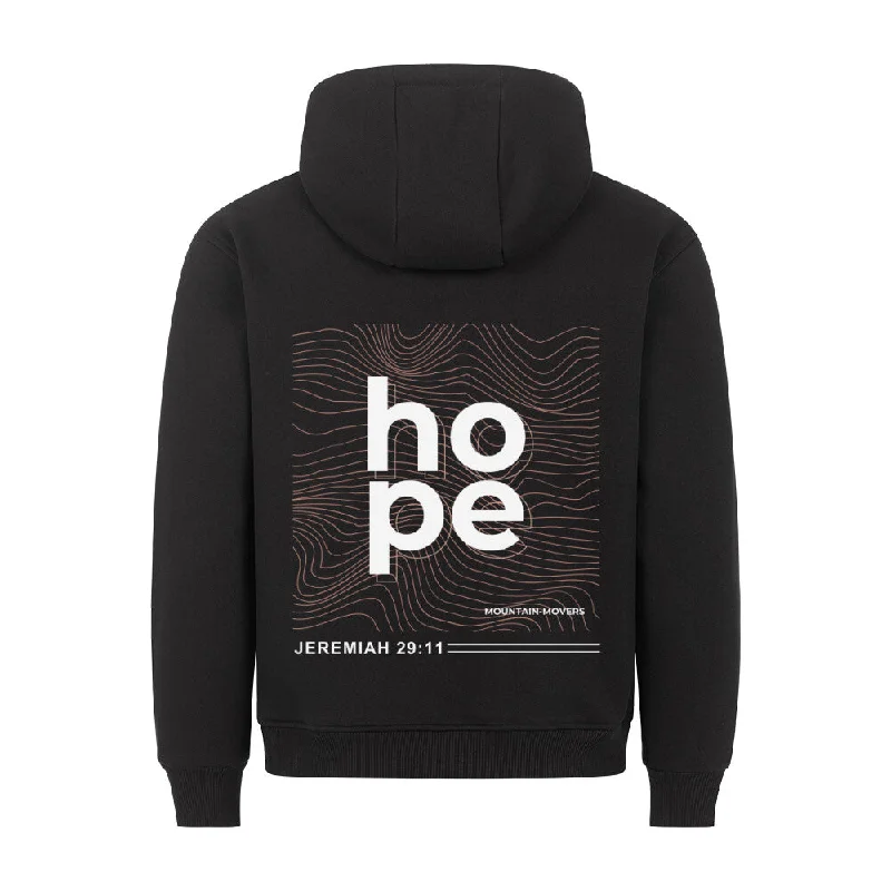 Hope Jeremiah 29:11 Hoodie BackPrint