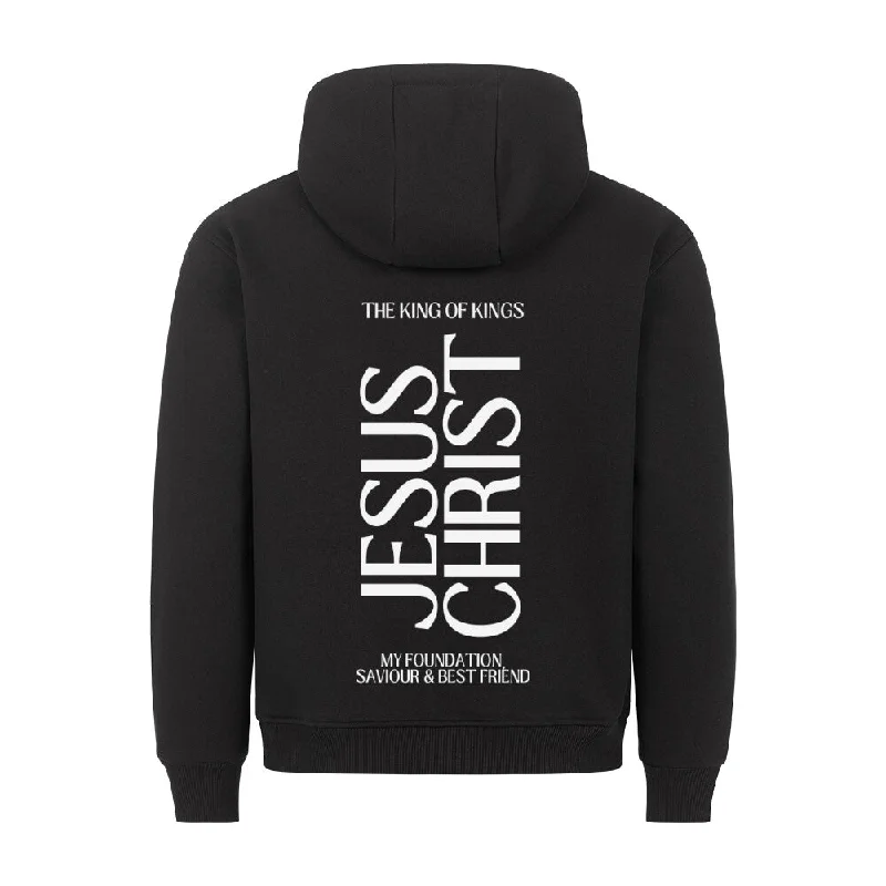 King Jesus Christ Hoodie BackPrint