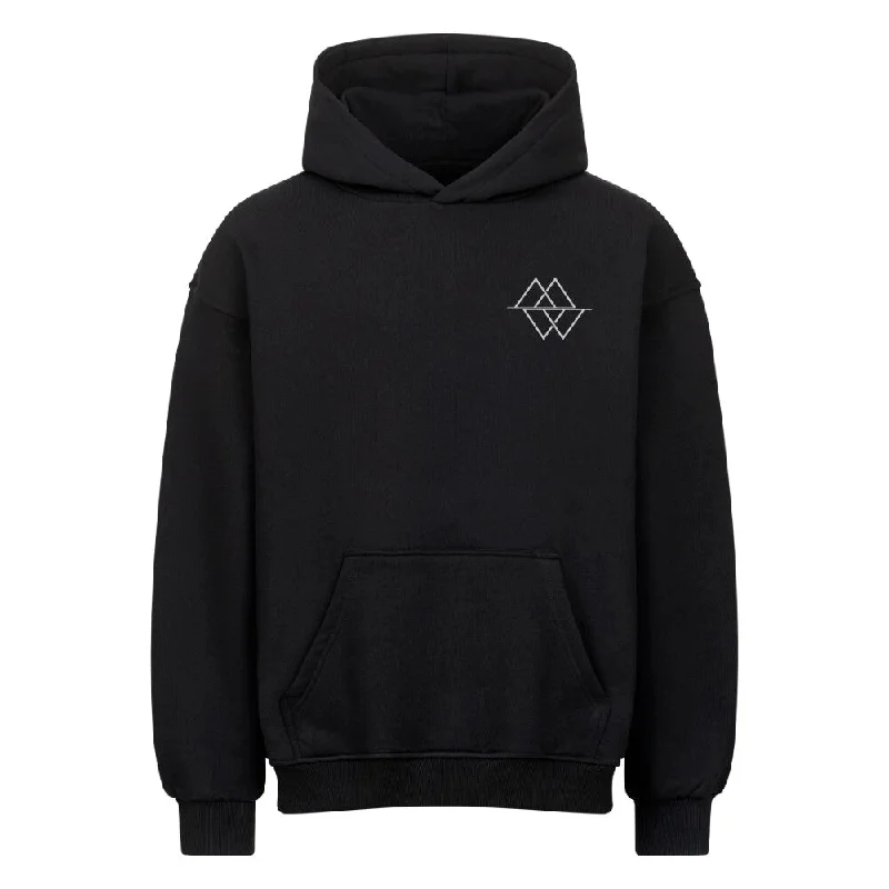 Logo Minimalistisch Oversized Hoodie