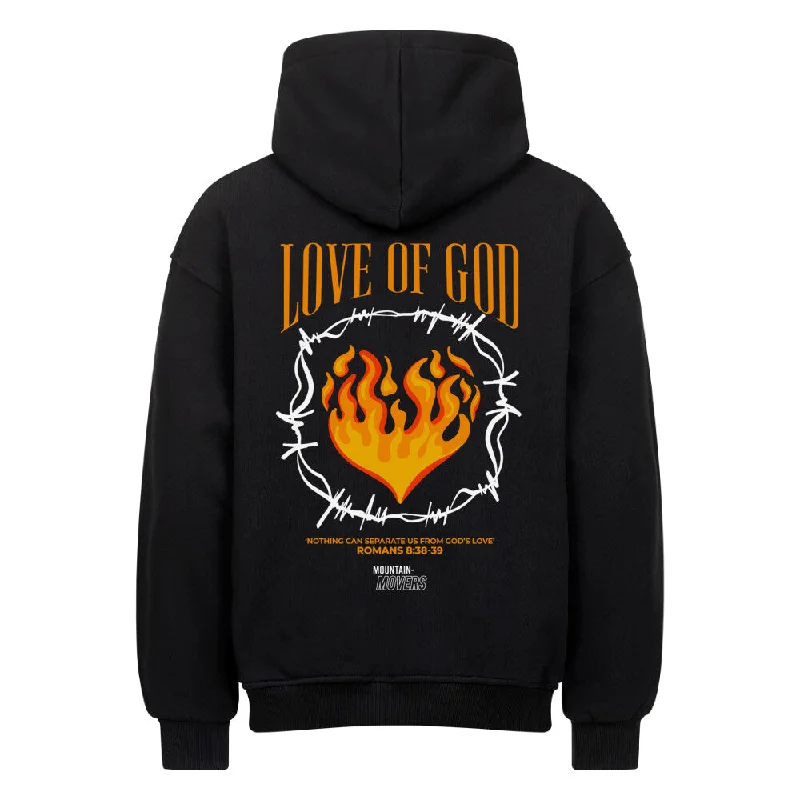 Love of God Oversized Hoodie Backprint