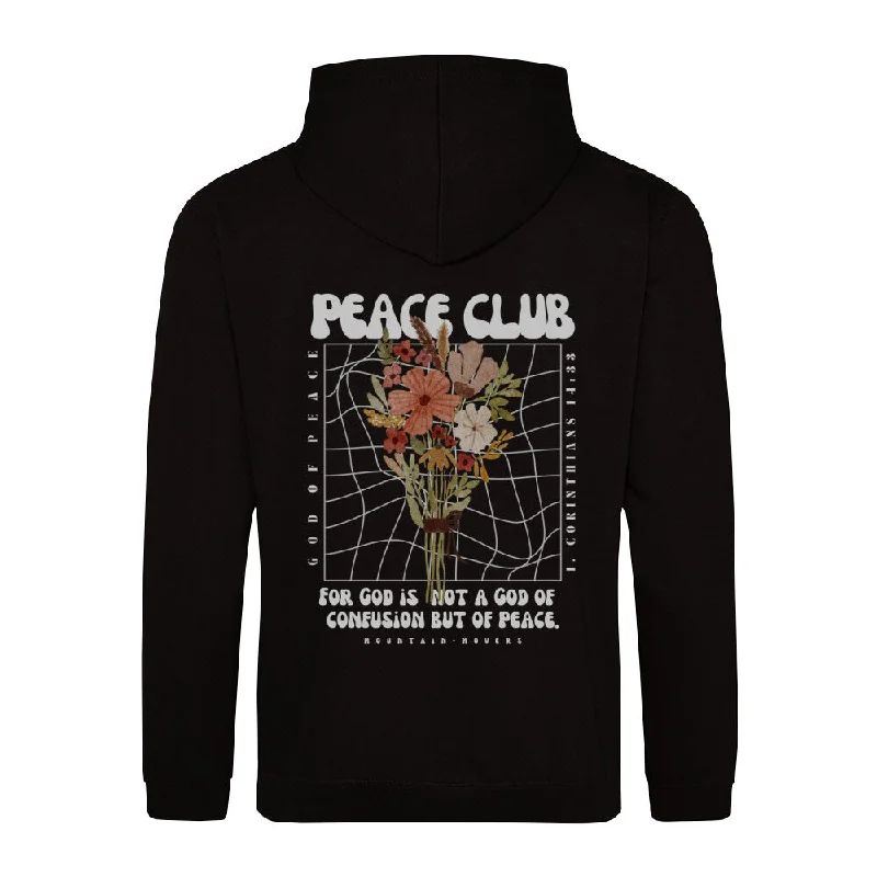 Peace Club Hoodie BackPrint