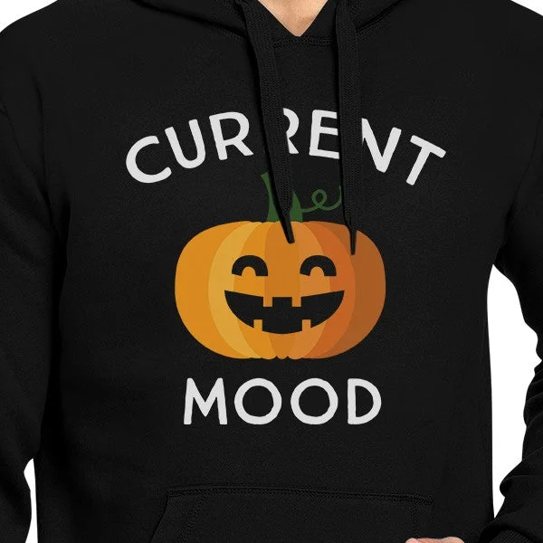 Pumpkin Current Mood Black Hoodie