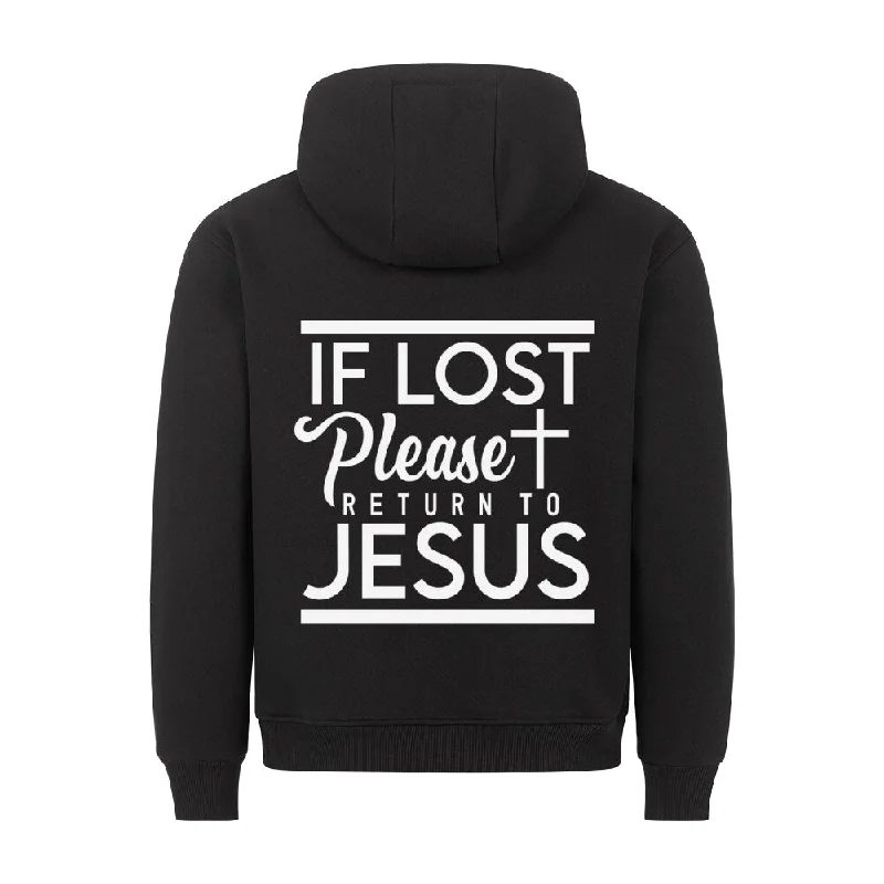 Return to Jesus Hoodie BackPrint