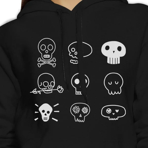 Skulls Black Hoodie