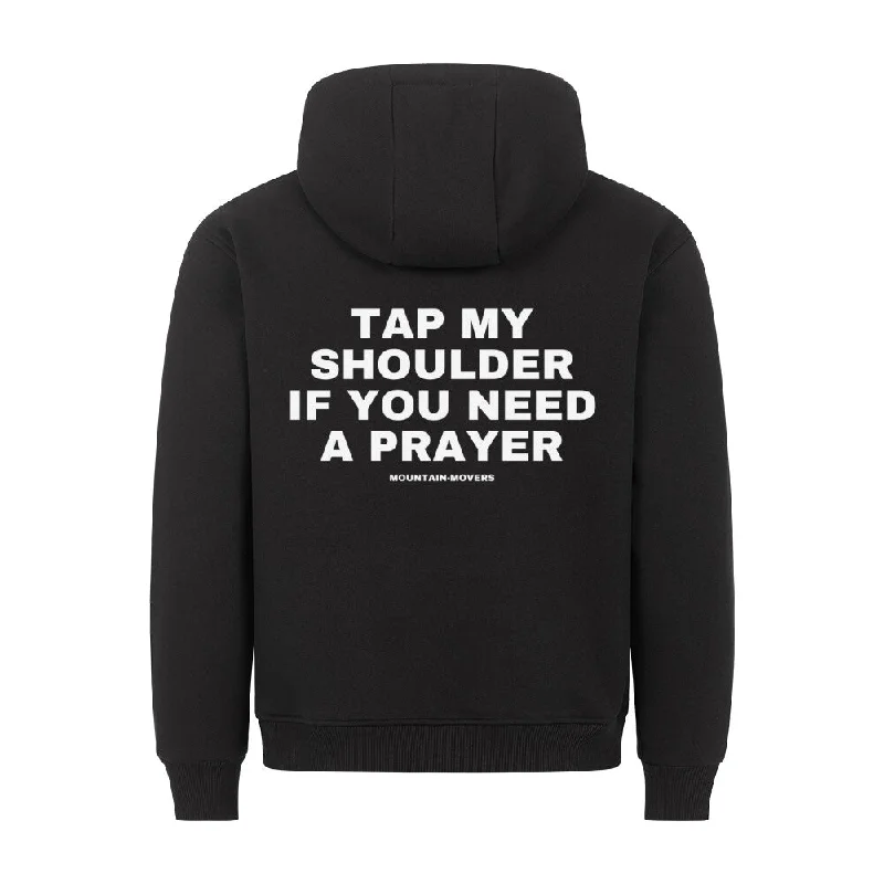 Tap my Shoulder Hoodie BackPrint