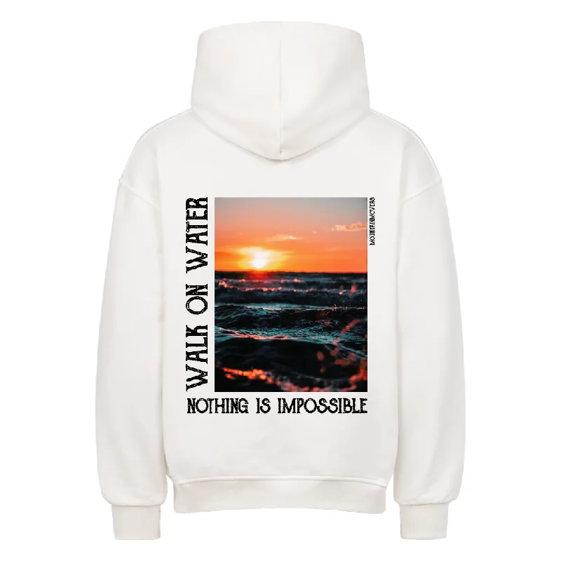 Walk on Water Oversized Hoodie Summer SALE