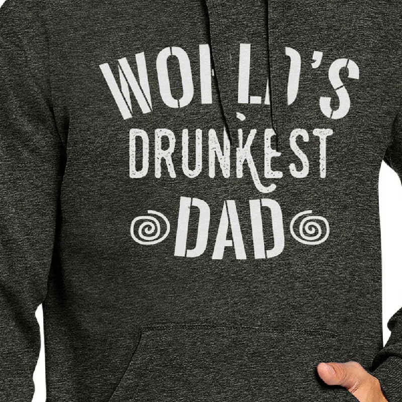 World's Drunkest Dad Funny Fathers Day Hoodie Gift Ideas For Dad