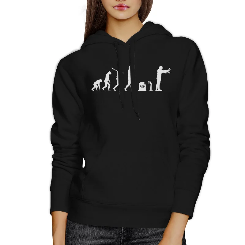 Zombie Evolution Black Hoodie