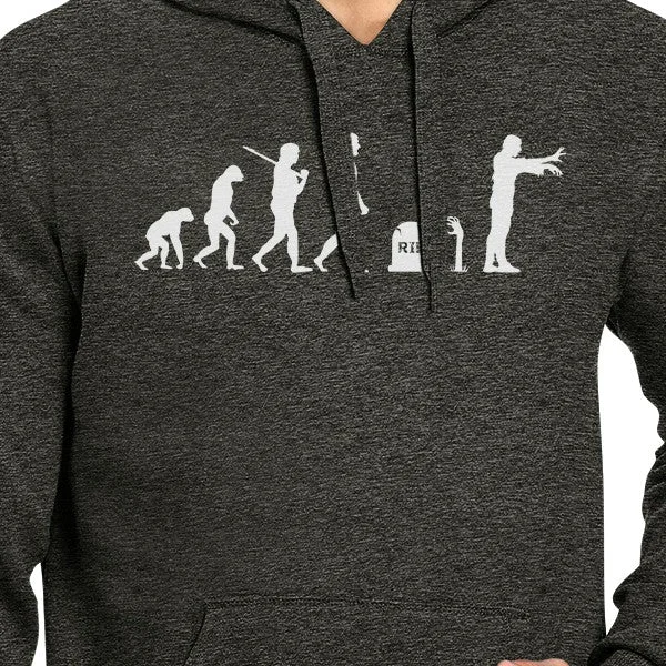 Zombie Evolution Dark Grey Hoodie