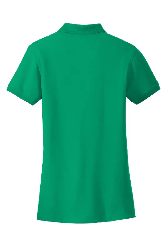 Port Authority Womens Core Classic Short Sleeve Polo Shirt - Bright Kelly Green