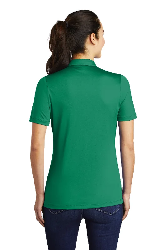 Sport-Tek Womens Moisture Wicking Short Sleeve Polo Shirt - Kelly Green