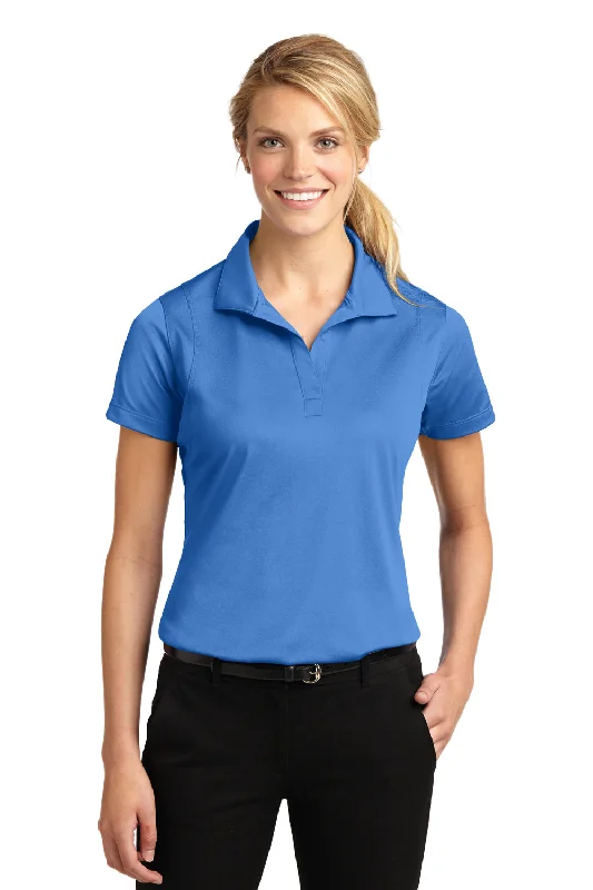 Sport-Tek Womens Sport-Wick Moisture Wicking Short Sleeve Polo Shirt - Blue Lake