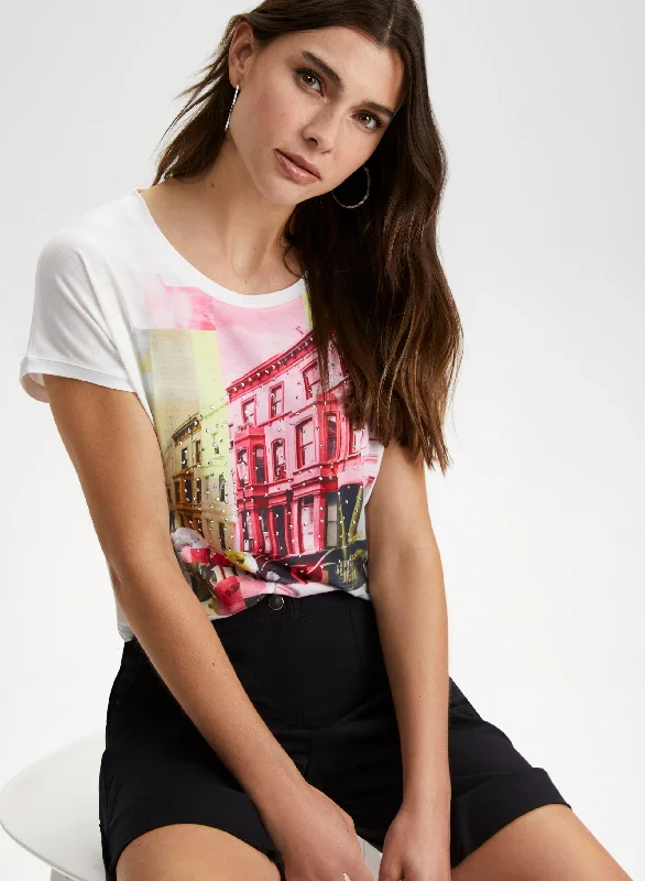 City Print Short Sleeve T-Shirt