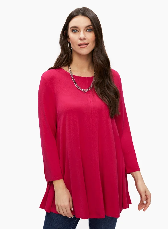 Flare Hem Tunic Tee