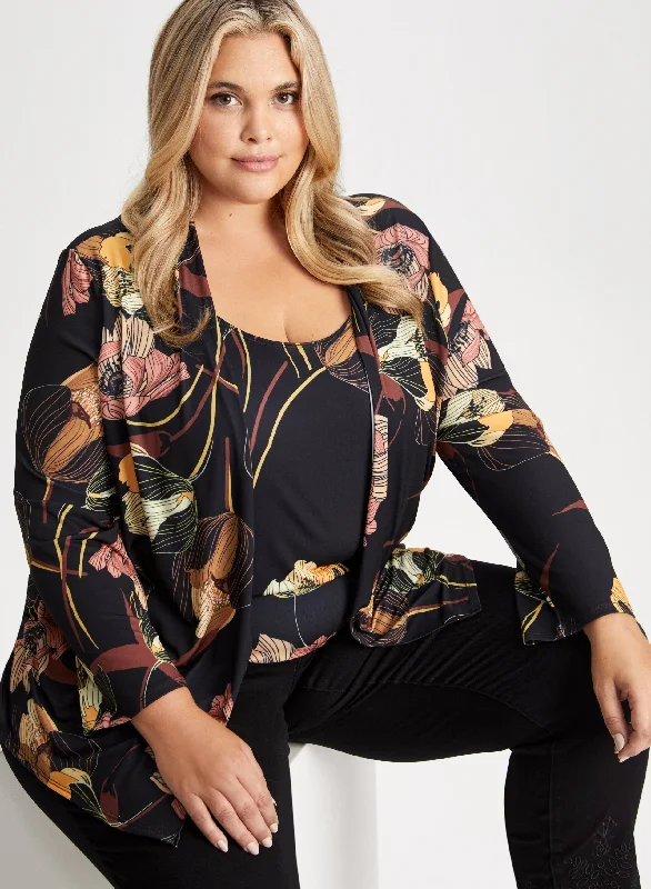 Floral Print Fooler Top